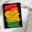 Buscar kwanzaa invitaciones Mes de historial negro