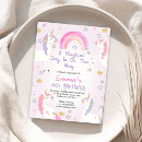 Buscar del unicornio invitaciones de cumpleaños Para niños