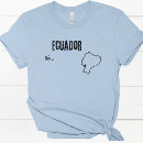 Buscar mapa de ecuador camisetas Ecuatoriano