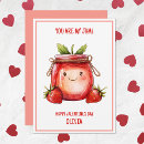 Buscar mermelada de fresa tarjetas Adorable