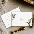 Buscar boda tarjetas rsvp Elegante