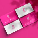 Buscar feminine tarjetas de visita Tarjeta de negocios femenina