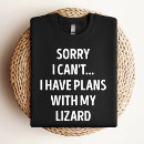 Buscar lagartos camisetas Para todos