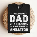 Buscar animadoras camisetas Animación