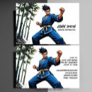 Buscar judo tarjetas de visita Profesora