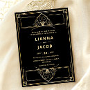 Buscar gran gatsby del boda invitaciones Para todos