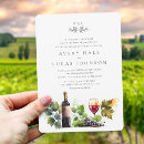 Buscar del vino boda invitaciones Para todos