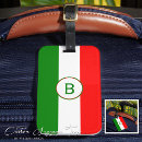 Buscar bandera italiana etiquetas para maletas De italia