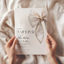 Buscar beige invitaciones para bautizos Acuarela