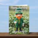 Buscar leprechaun afortunado tarjetas 17 de marzo