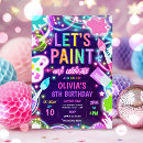 Buscar painting party invitaciones Fiesta de pintura