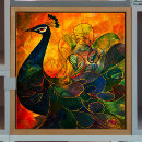 Buscar azul pavo real de papel de seda Colorido