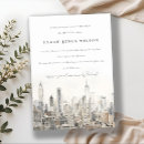 Buscar skyline invitaciones Mínimo