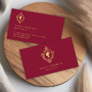 Buscar escudo tarjetas de visita Para ella
