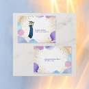 Buscar organizador del fiesta tarjetas de visita Elegante