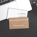 Buscar bolsillo tarjetas de visita Elegante