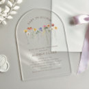 Buscar flores coloridas invitaciones Invitados