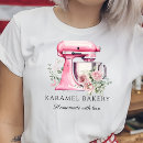 Buscar logotipo la panadería camisetas Postre