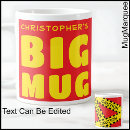 Buscar gigante rojo tazas Para él