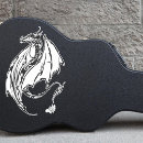 Buscar dragón tribal pegatinas Negro