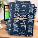 Buscar videojuegos papel de regalo Para niños