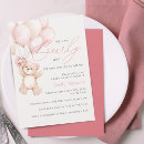 Buscar oso de peluche rosado invitaciones Para todos