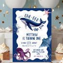 Buscar del mar invitaciones de cumpleaños Cualquier niño