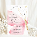 Buscar mariposa invitaciones Futura madre