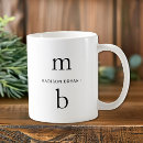 Buscar inusual tazas Monograma