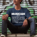 Buscar musicales divertidas camisetas Para todos