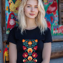 Buscar verde y amarillo camisetas Flores