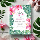 Buscar hawaianas del luau invitaciones Floral
