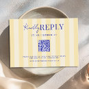 Buscar rayado amarillo tarjetas rsvp Moderno