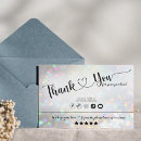 Buscar agradecimiento tarjetas de visita General y unisex