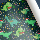Buscar dinosaurio papel de regalo Adorable