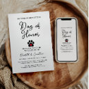 Buscar del perro boda invitaciones Guardar la fecha