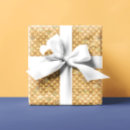 Buscar metálico papel de regalo Oro