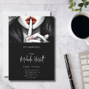 Buscar rojo blanco negro sofisticado invitaciones General y unisex