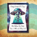 Buscar extraterrestre tarjetas Alienígena