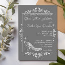 Buscar del pavo real boda invitaciones Elegante