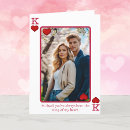Buscar rey de corazones tarjetas Marido