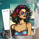 Buscar mujeres hermosas postales Retro