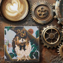 Buscar búho del vintage posavasos General y unisex
