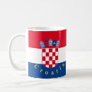 Buscar bandera de croacia tazas Croatia