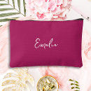 Buscar hecho a mano bolsas cosmetica Monograma