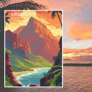 Buscar vintage national park postales Acuarela