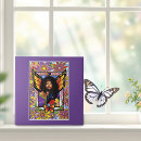 Buscar flores y mariposas azulejos General y unisex