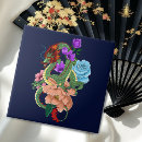 Buscar dragones azulejos Botánico