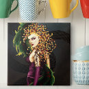 Buscar mitología griega azulejos Gorgón