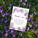 Buscar flores violetas tarjetas General y unisex